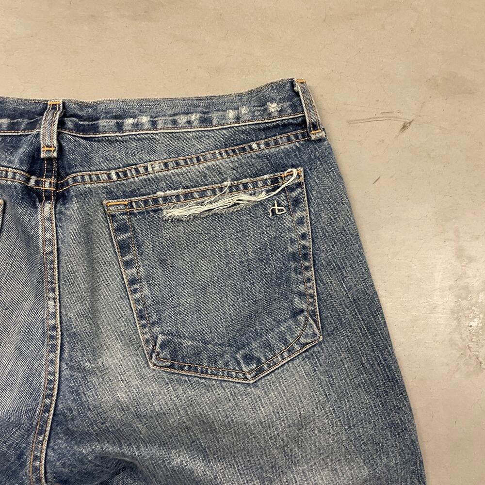 Y2K rag & bone cutoff denim shorts 28 - Picture 3 of 6